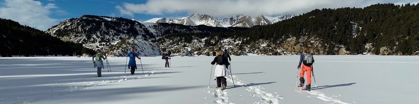 le dimanche... Raquettes tartiflette* & lacs gelés